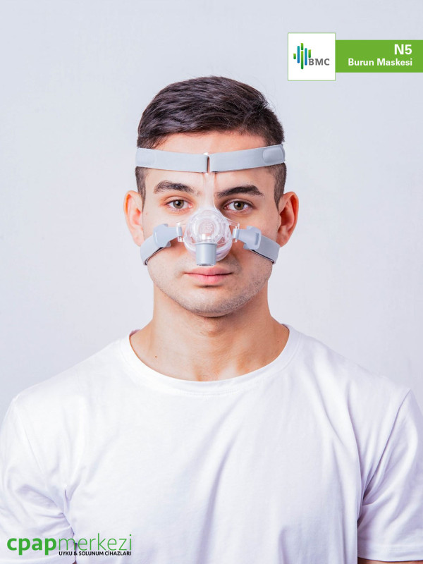 BMC N5 Burun CPAP Maskesi BMC N5 Burun CPAP Maskesi