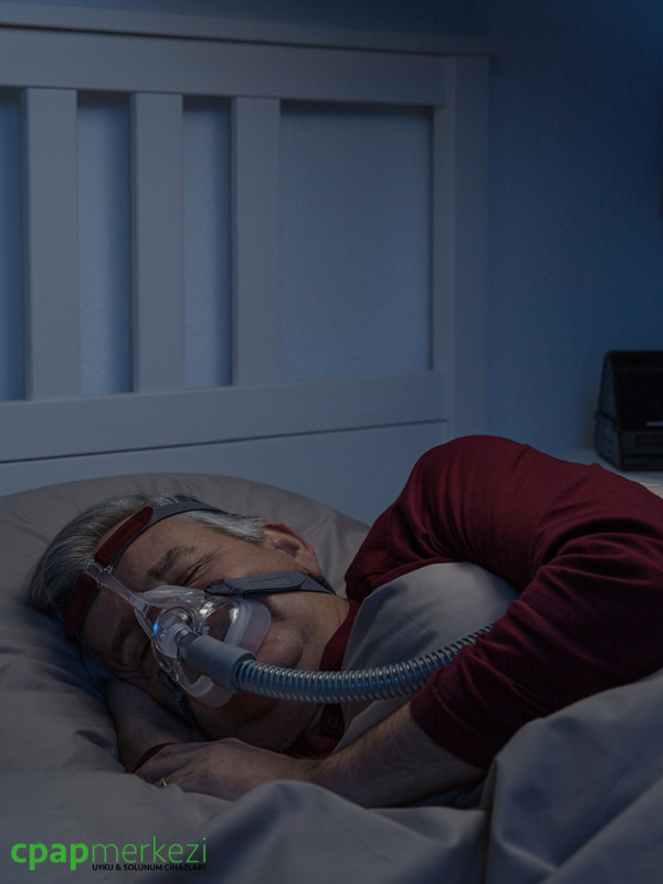 Löwenstein CARA Full Ağız Burun CPAP Maskesi Löwenstein CARA Full Ağız Burun CPAP Maskesi