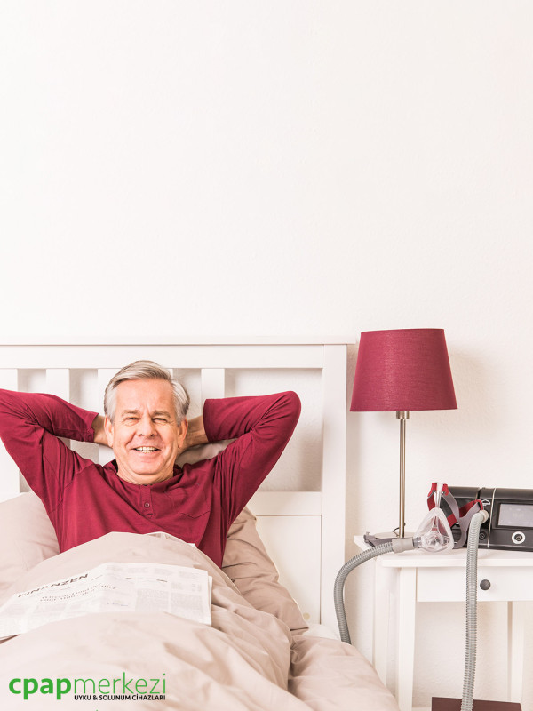 Löwenstein CARA Full Ağız Burun CPAP Maskesi Löwenstein CARA Full Ağız Burun CPAP Maskesi