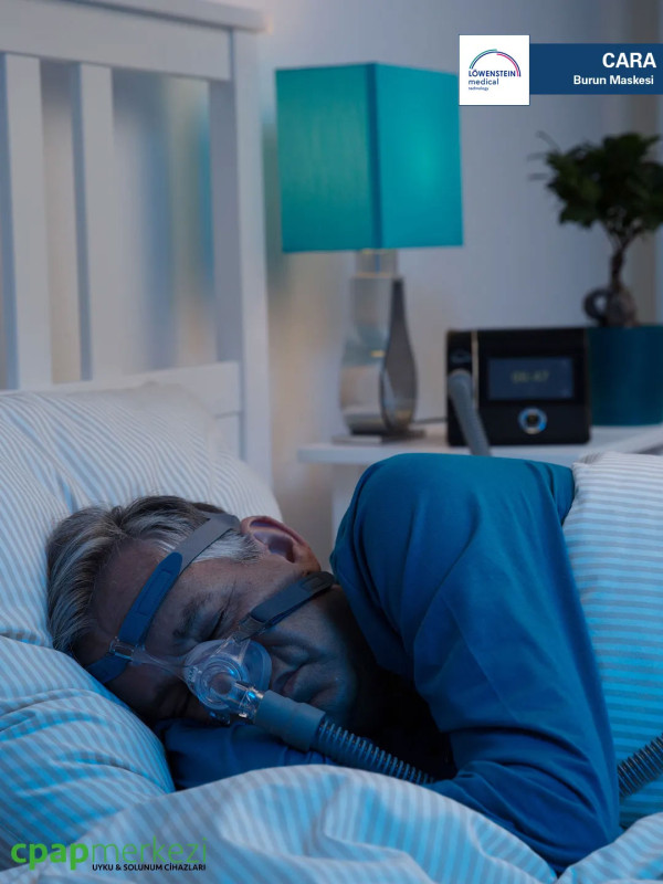 Löwenstein prisma SMART Plus Auto CPAP Cihazı + Nemlendirici + Cara Burun Maskesi Löwenstein prisma SMART Plus Auto CPAP Cihazı + Nemlendirici + Cara Burun Maskesi