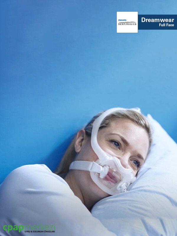 Philips Respironics DreamWear Full Ağız Burun CPAP Maskesi Philips Respironics DreamWear Full Ağız Burun CPAP Maskesi