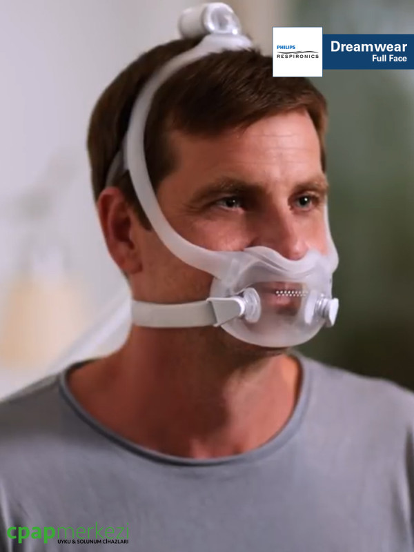 Philips Respironics DreamWear Full Ağız Burun CPAP Maskesi Philips Respironics DreamWear Full Ağız Burun CPAP Maskesi