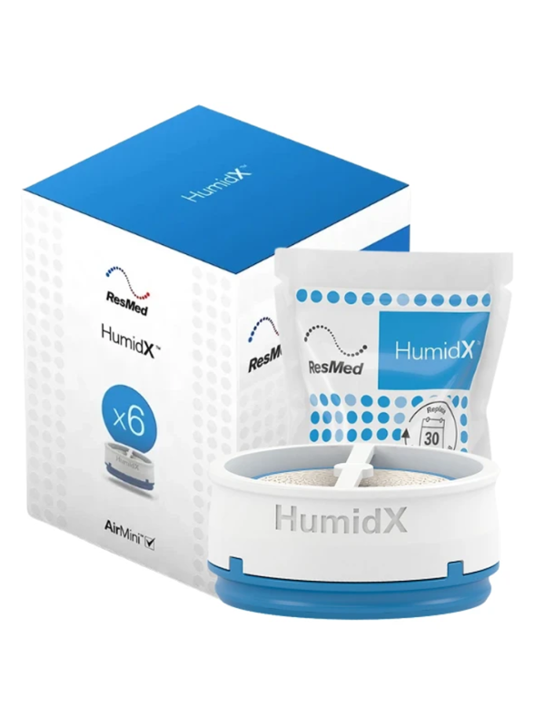 2ResMed HumidX 6'lı Paket Susuz Nemlendirme ResMed HumidX 6'lı Paket Susuz Nemlendirme