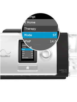 ResMed AirCurve CS PaceWave ASV Cihazı (Adaptif Servo Ventilatör) ResMed AirCurve CS PaceWave ASV Cihazı (Adaptif Servo Ventilatör)