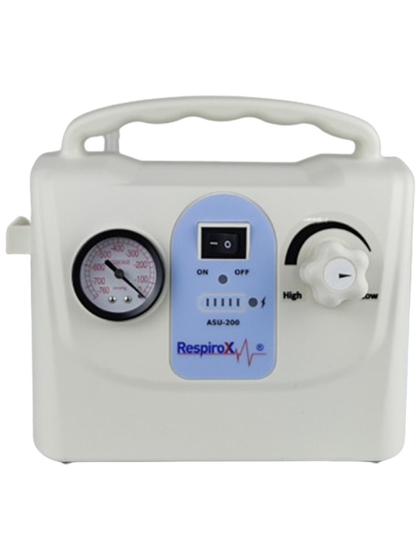 Respirox ASU-200 Bataryalı ve Şarjlı Aspiratör Balgam Cihazı Respirox ASU-200 Bataryalı ve Şarjlı Aspiratör Balgam Cihazı