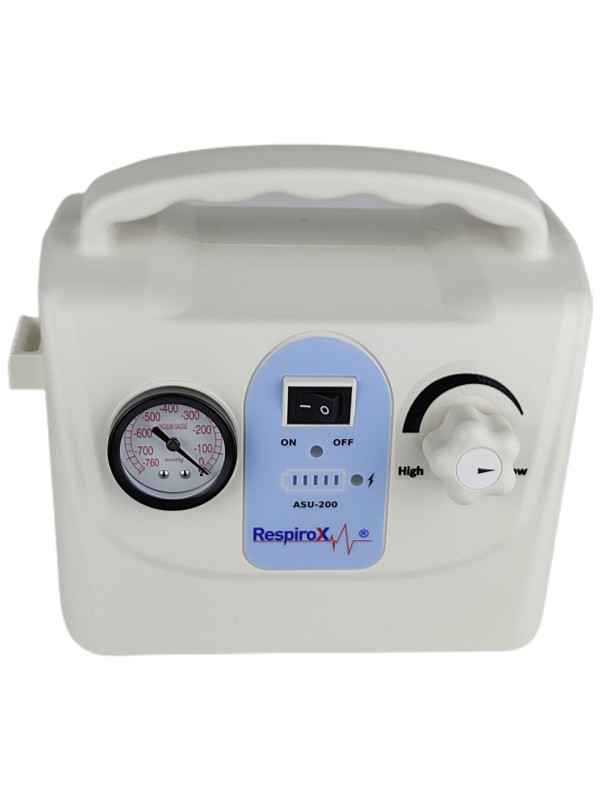 Respirox ASU-200 Bataryalı ve Şarjlı Aspiratör Balgam Cihazı Respirox ASU-200 Bataryalı ve Şarjlı Aspiratör Balgam Cihazı