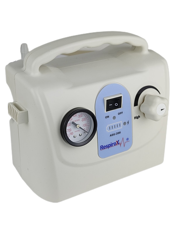 Respirox ASU-200 Bataryalı ve Şarjlı Aspiratör Balgam Cihazı Respirox ASU-200 Bataryalı ve Şarjlı Aspiratör Balgam Cihazı