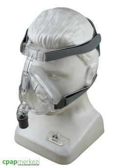 Respirox RF01 Ağız Burun CPAP Maskesi *Kafa Bandı Dahil* + CPAP Hortumu