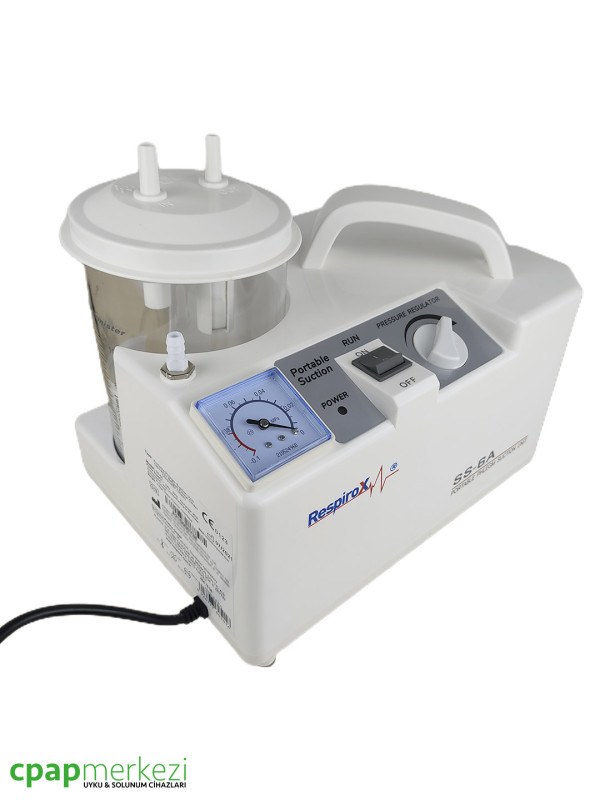 Respirox SS-6A Aspiratör Balgam Cihazı Respirox SS-6A Aspiratör Balgam Cihazı